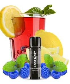 lost mary tappo prefilled pod blue razz lemonade